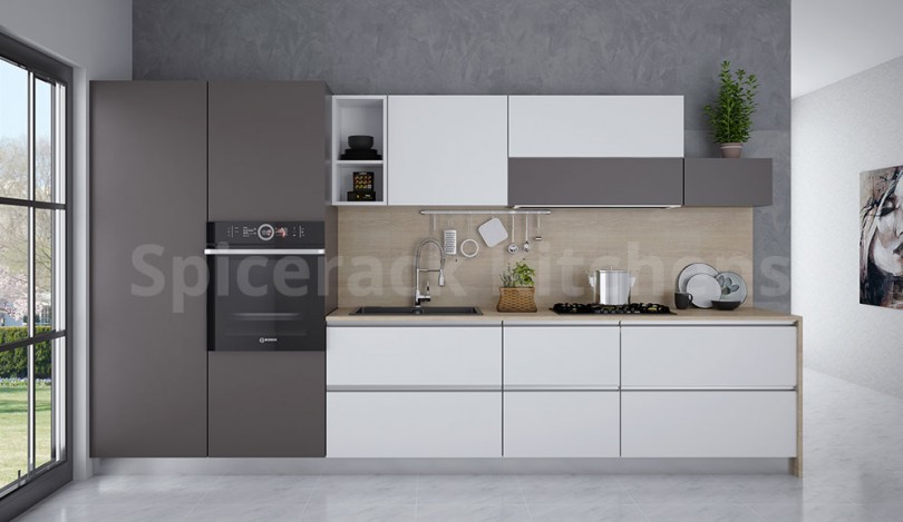 Black & Pantry Color Kitchen