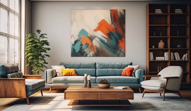 Mid-Century Modern Delight Living Room