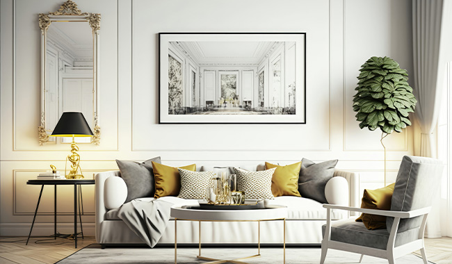 Contemporary Classic Fusion Living Room